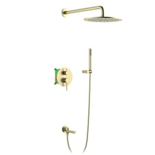 Душевой комплект Timo Saona SX-2379/17SM золото матовое